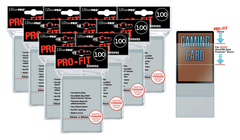 Product Image for Ultra Pro - Standard Pro-Fit Sleeves 1000st (10 pack)