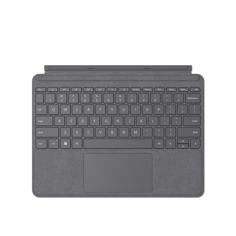 Surface Go Signature Type Cover – Platina (Nordisk)