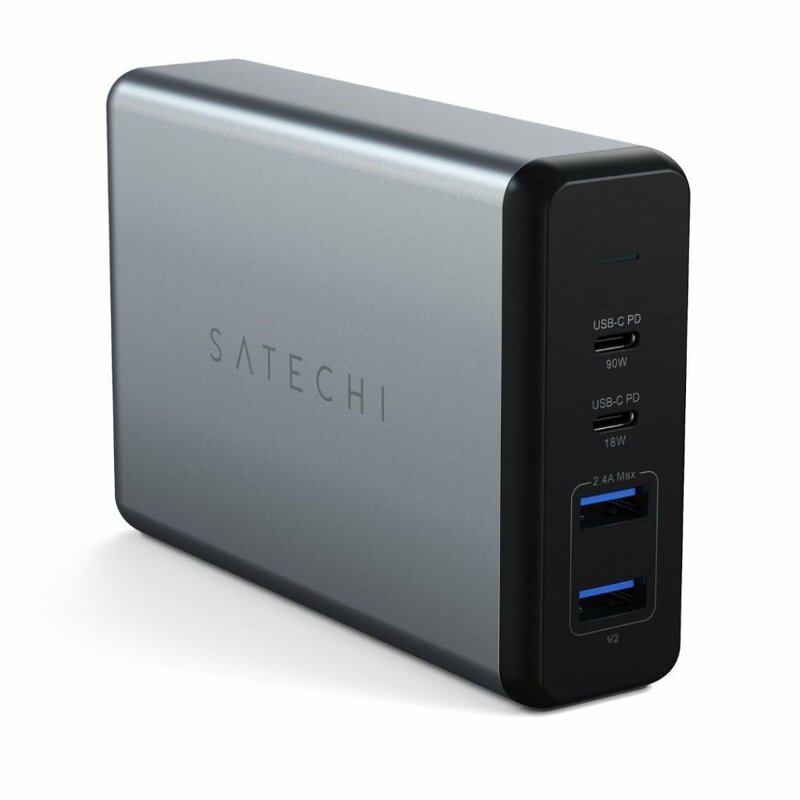 Satechi reseladdare med 2x USB-C / 2x USB-A / 108W