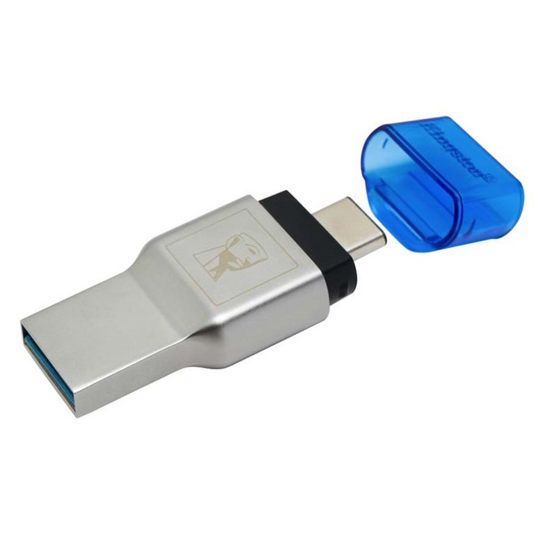 Product Image for Kingston MobileLite DUO 3C - USB3.1/Type-C microSDHC/SDXC Card läsare