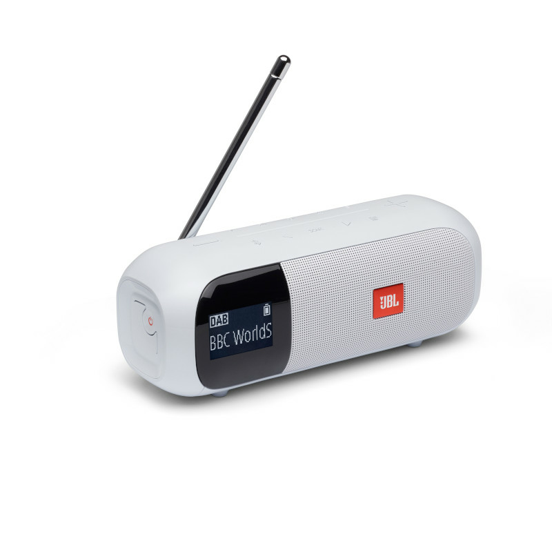 Product Image for JBL Tuner 2 Bärbar DAB/FM Radio med bluetooth - Vit