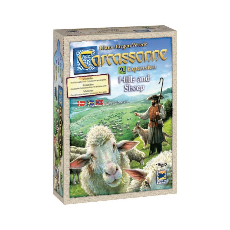 Carcassonne - Expansion 9: Hills & Sheep (Nordic)
