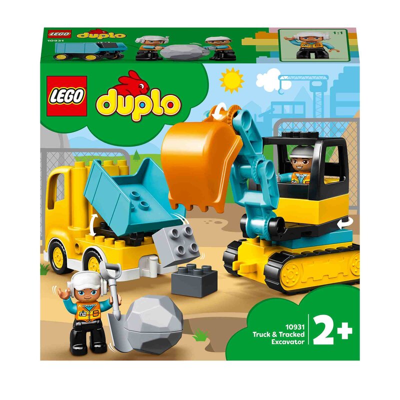 LEGO DUPLO Town Lastbil och grävmaskin 10931