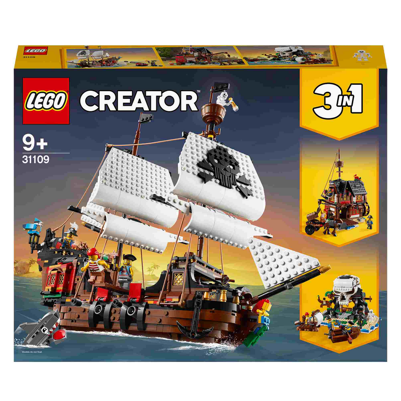 Product Image for LEGO Creator Piratskepp 31109