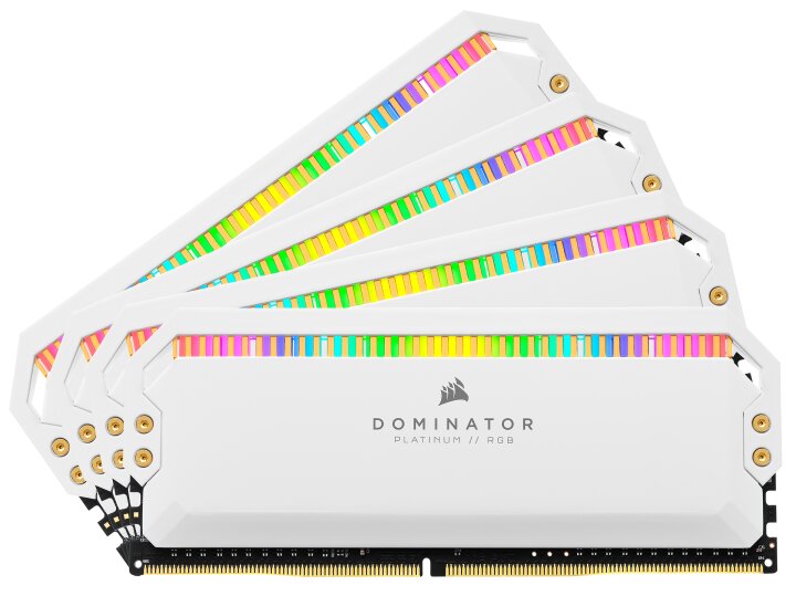 Dominator Platinum RGB 32GB (4x8GB) / 3200MHz / DDR4 / C16 – Vit