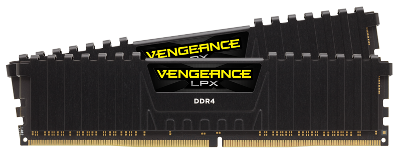 Product Image for Corsair Vengeance LPX Black 32GB (2x16GB) Ryzen / 3600MHz / DDR4 / CL18 / CMK32GX4M2Z3600C18