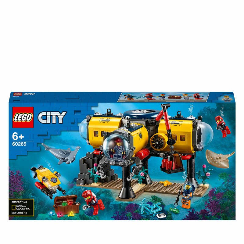 LEGO City Oceans Hav - forskningsbas 60265