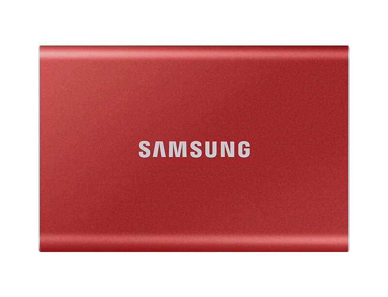 Samsung Portable SSD T7 500GB  – Röd