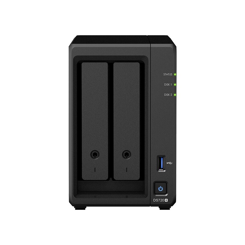 Synology DiskStation DS720+ - 2 fack / 2,0 GHz / 2GB DDR4