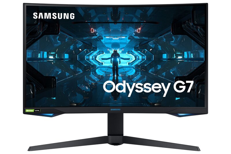 Samsung Odessey G7 Curved / 27" / VA / 2560 x 1440 / 240 Hz / 1ms / HDMI,2xDP / FreeSync, G-Sync
