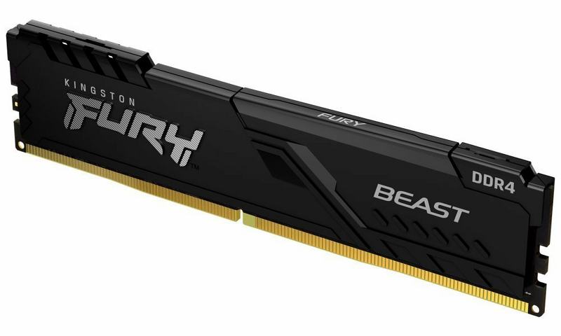 Product Image for Kingston Fury Beast 16GB (1x16GB) / 3200MHz / DDR4 / CL16 / KF432C16BB/16