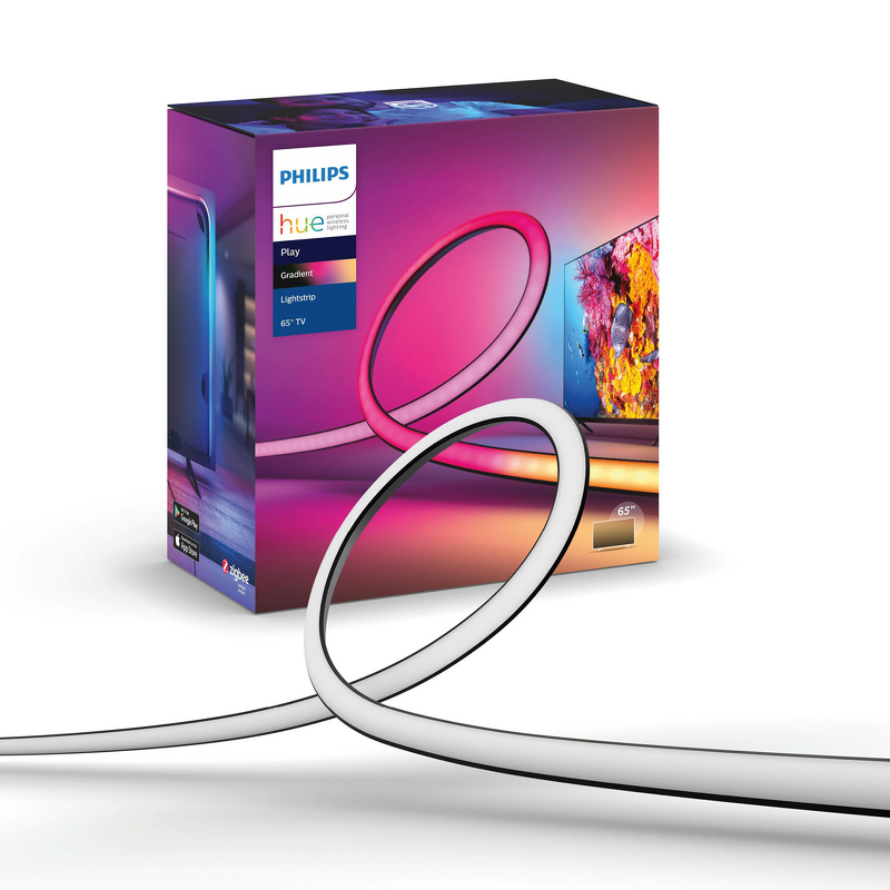 Product Image for Philips Hue White and Color Ambience Play gradient lightstrip för 65" TV