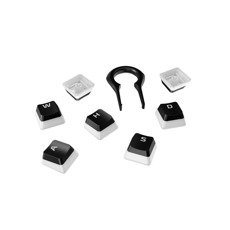 HP HyperX Pudding Keycaps – Svart