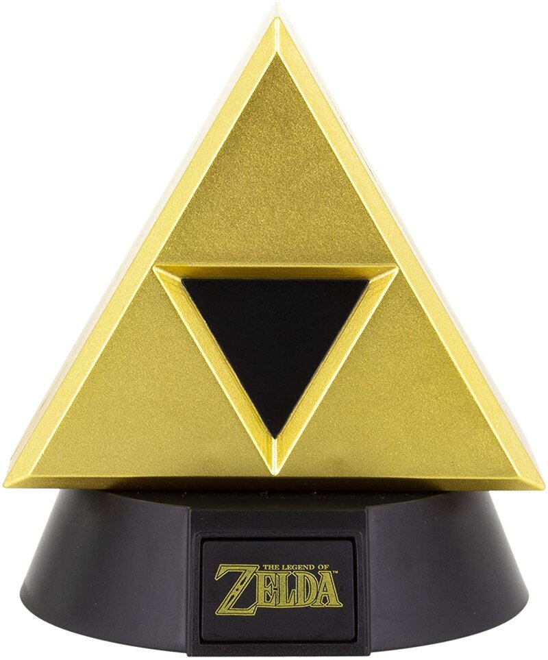 The Legend of Zelda: Gold Triforce Icon Light V2