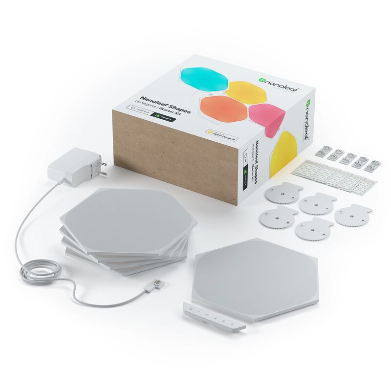 Nanoleaf Shapes Hexagons Starter Kit - 5 Paneler
