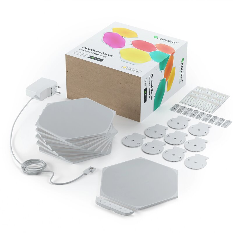 Nanoleaf Shapes Hexagons Starter Kit - 9 Paneler