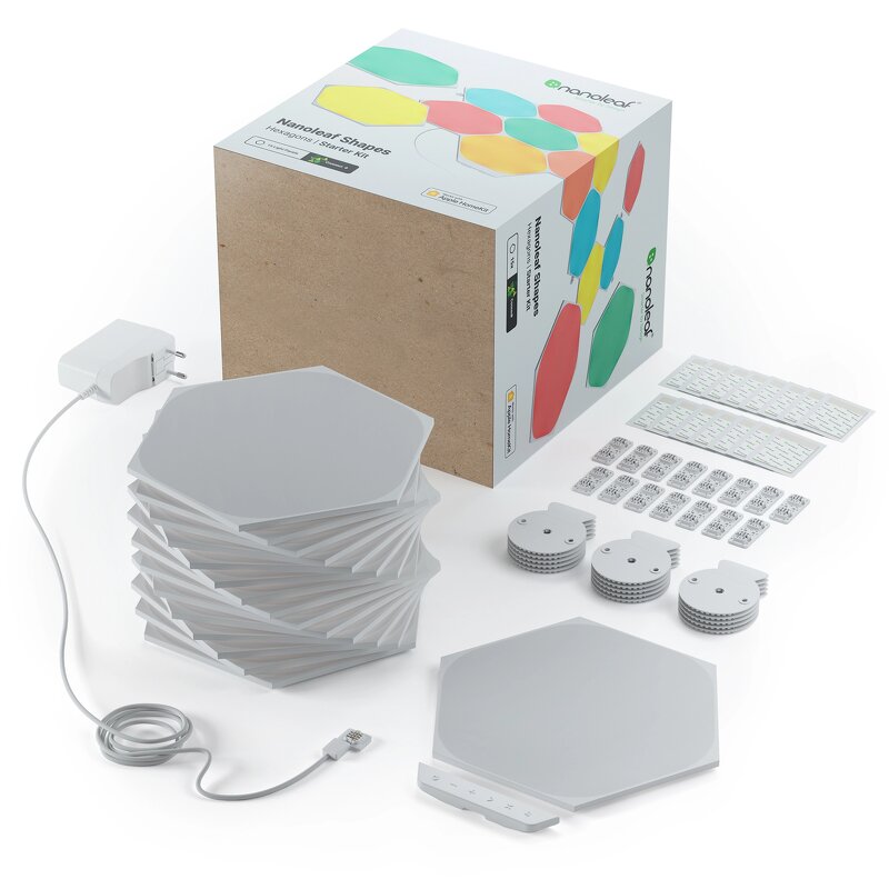Nanoleaf Shapes Hexagons Starter Kit - 15 Paneler