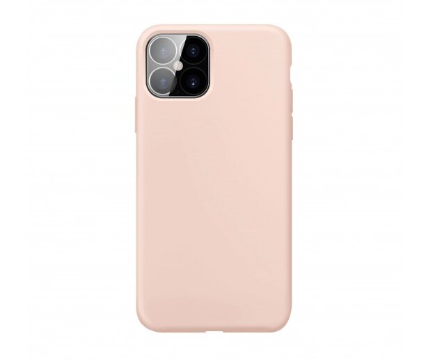 iPhone 12 Pro Max / XQISIT / Silikon / Antibakteriell – Rosa