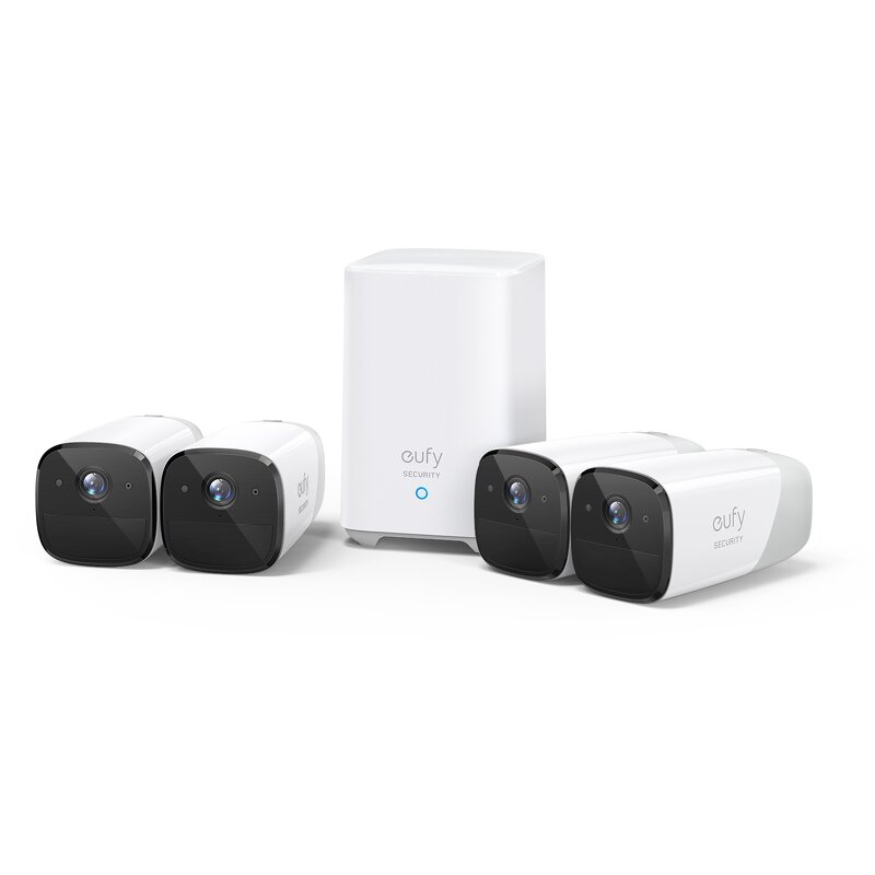 EufyCam 2 Kit – Homebase + 4 kameror