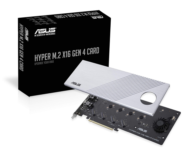 Product Image for ASUS HYPER M.2 X16 Gen 4 Card