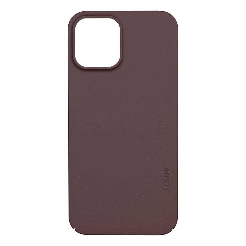 iPhone 12 Pro Max / Nudient / Thin Precise Case v3 – Sangria Red