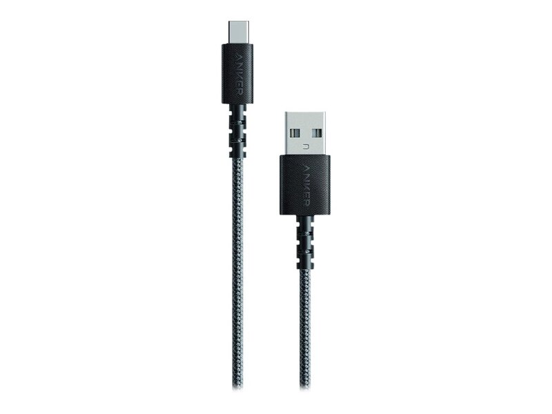 Anker PowerLine Select+ USB A to USB C 90cm – Svart