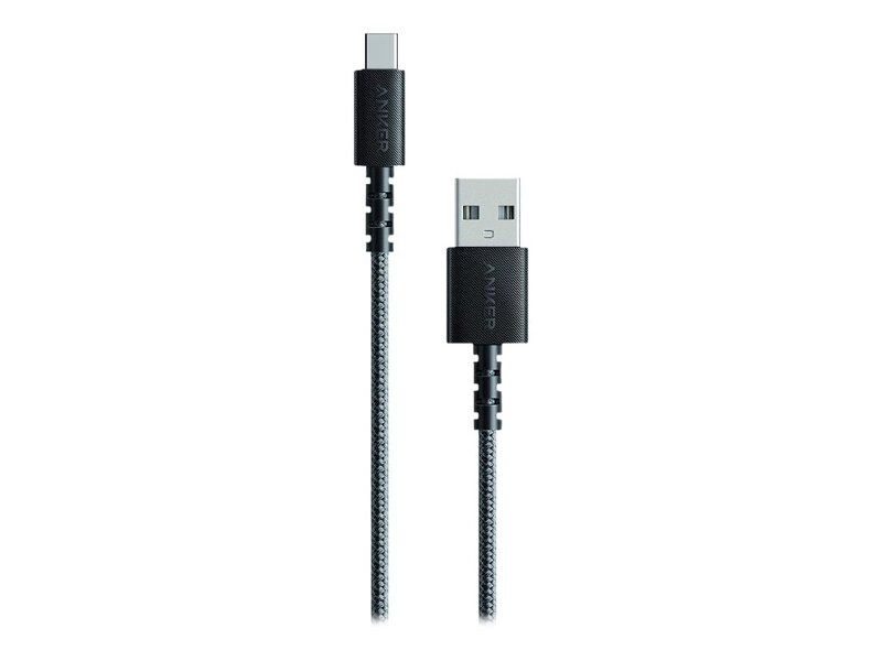 Anker PowerLine Select+ USB-A till USB-C 2m – Svart