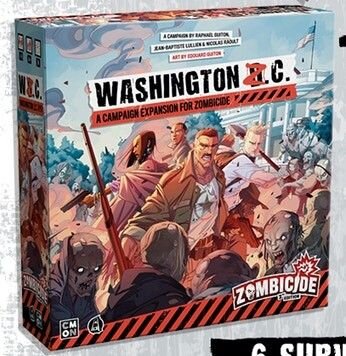 Zombicide 2nd Edition Washington Z.C. Expansion (Eng)
