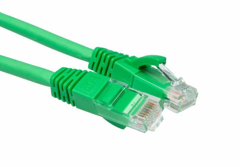 iiglo Nätverkskabel UTP Cat6 / 0,3m – Grön