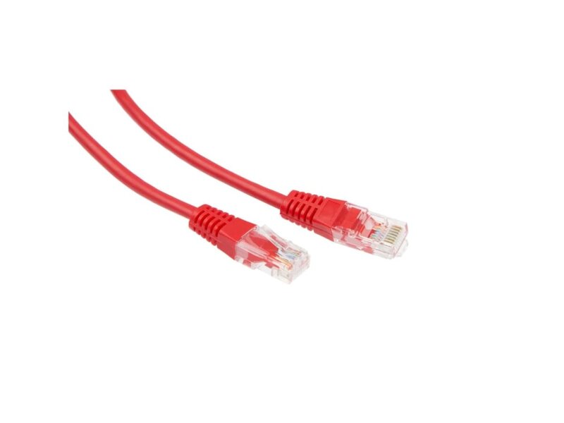 iiglo Nätverkskabel UTP Cat6 / 0,5m – Röd
