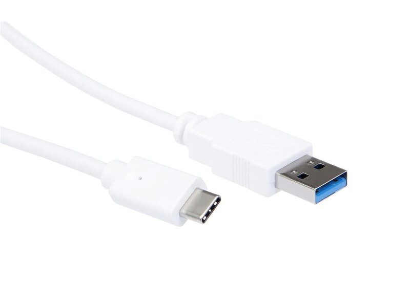 iiglo USB-A 3.0 till USB C kabel / 1m – Vit