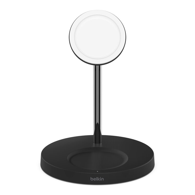Belkin BOOSTCHARGE™PRO MagSafe 2-in-1 Wireless Charger Stand - Svart