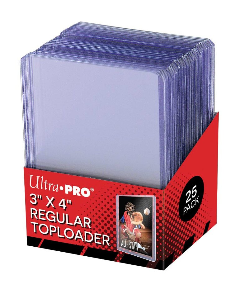 Ultra Pro 3″ x 4″ Toploader (25-pack)