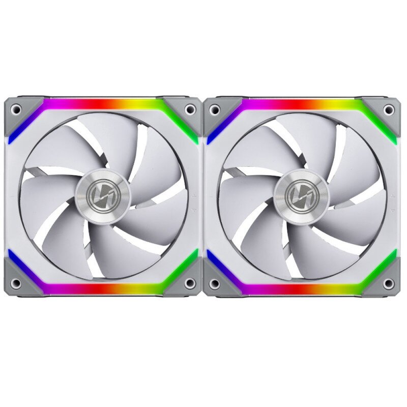 Lian Li UNI FAN SL / PWM / A-RGB / 140mm / 2-pack – Vit