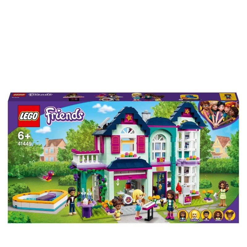 LEGO Friends Andreas familjevilla 41449