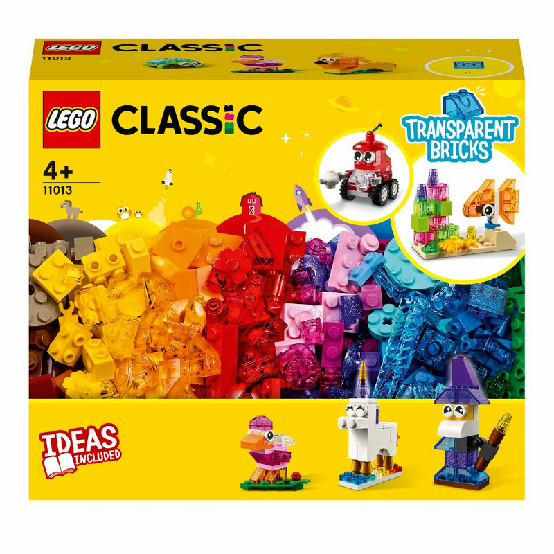Product Image for LEGO Classic Kreativa transparenta klossar 11013