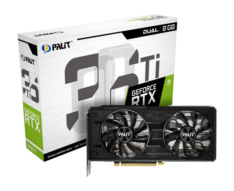 Palit GeForce RTX 3060Ti Dual 8GB LHR