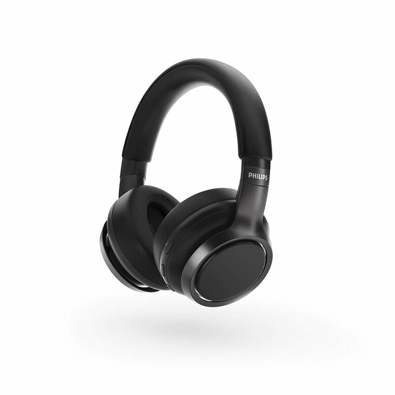 Philips 2021 TAH9505BK/00 Trådlösa over-ear-hörlurar – Svart