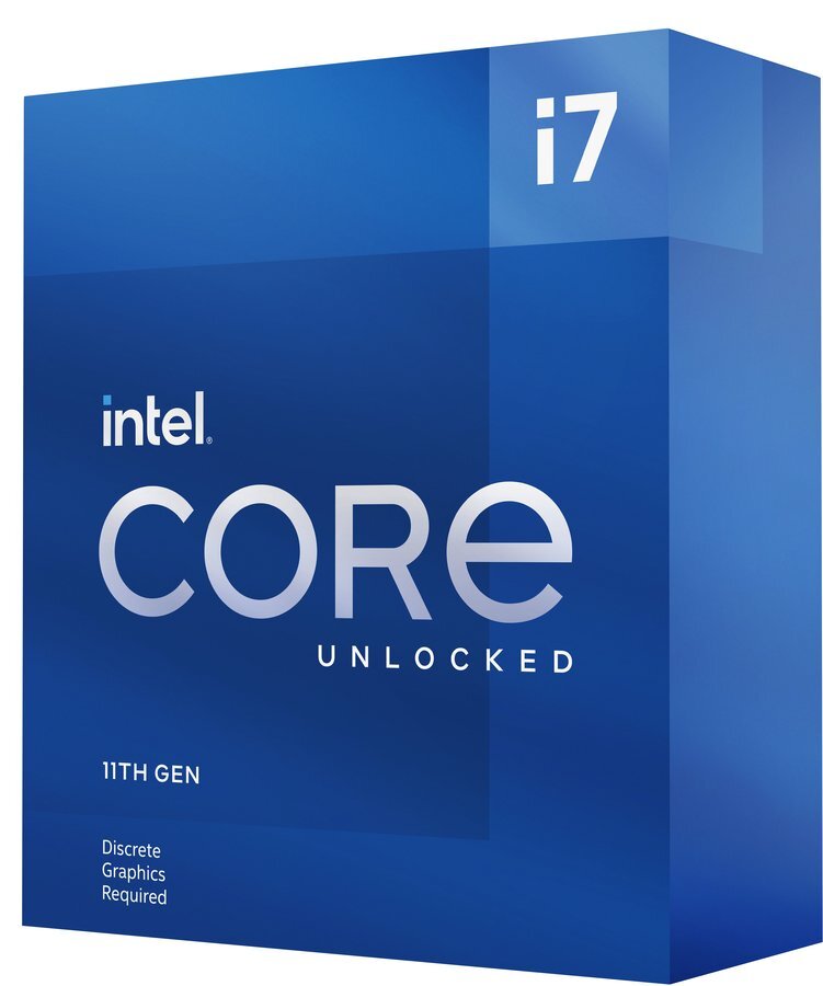 Intel Core i7-11700KF / 8 Cores / 16 Threads / 3.6 Ghz