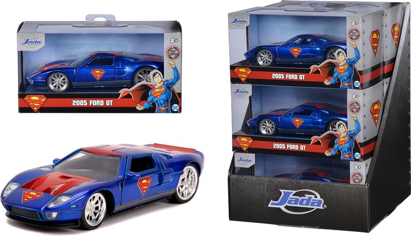 1:32 Jada Toys 253252008 Superman 2005 Ford GT 