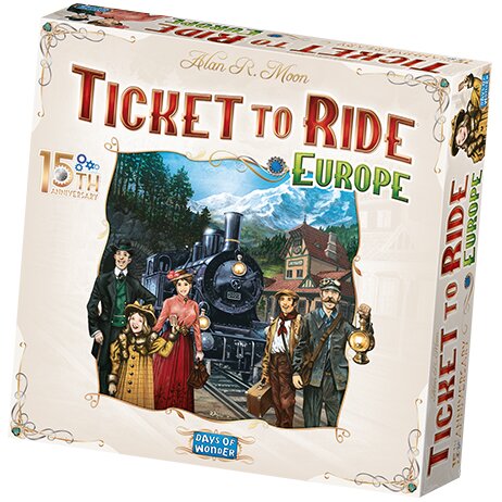 Ticket To Ride – Europe 15th Anniversary Edition (Nordic)