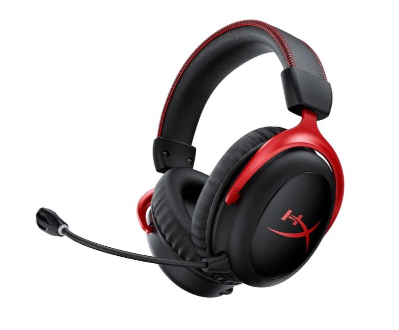 HyperX Cloud 2 Trådlöst Gaming Headset – Röd