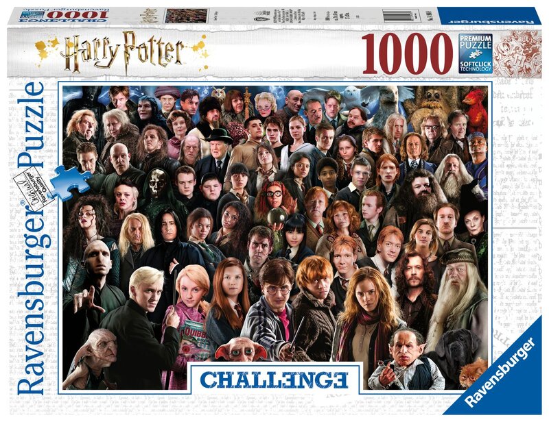 Pussel Challenge – Harry Potter (1000 bitar)