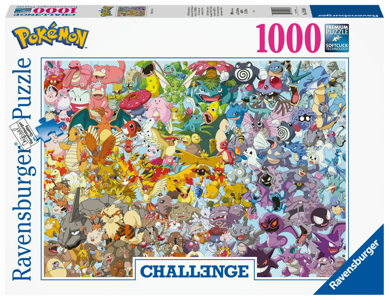 Product Image for Pokémon Pussel Challenge (1000 bitar)