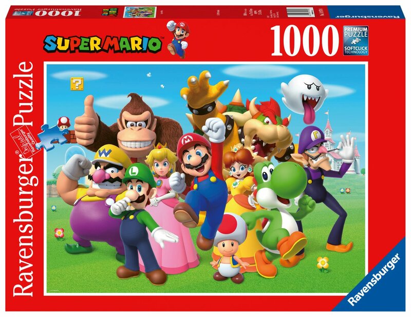 Pussel Super Mario (1000 bitar)
