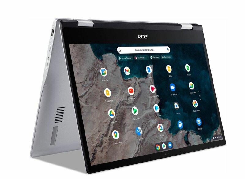 Acer Chromebook Spin 513 / 13.3" / FHD / IPS / Snapdragon 7c / 8GB / 64GB / Adreno 618 / Chrome OS