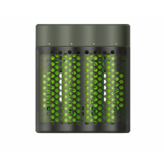 Product Image for GP ReCyko Speed-batteriladdare M451 (USB), inkl. 4st AA 2600mAh NiMH-batterier
