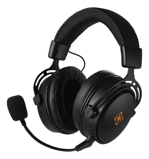 Deltaco DH410 Trådlös Gaming headset – Svart