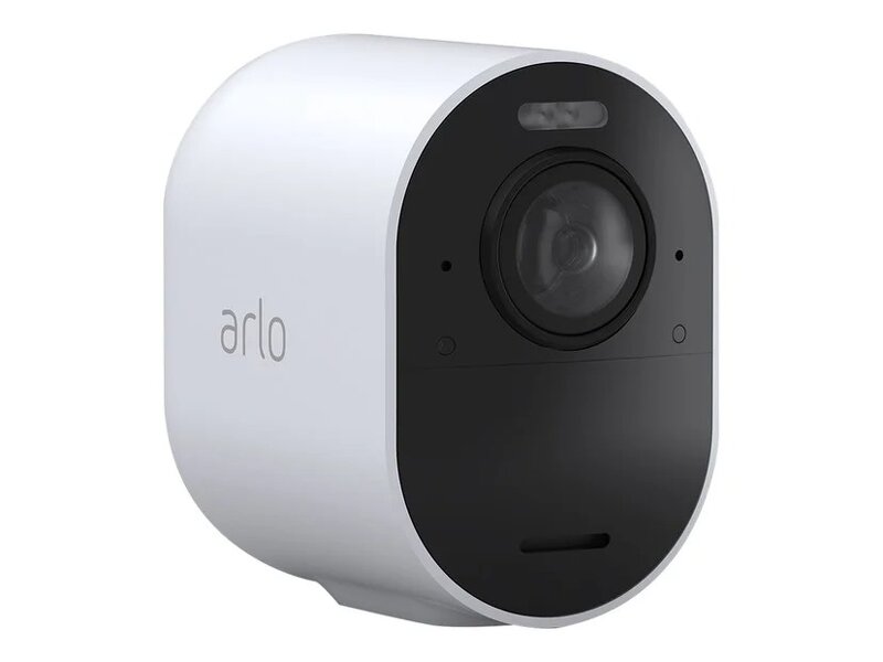 Arlo Ultra 2 Spotlight – Trådlöst 4K HDR säkerhetssystem med 1 kamera – Vit