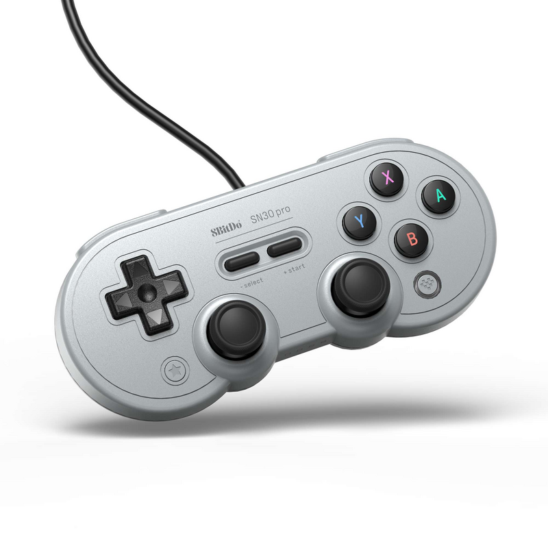 Product Image for 8Bitdo SN30 Pro USB Gamepad Gray Edition